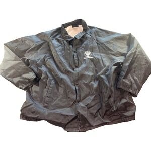 Vintage Jagermeister So Smooth Nylon Jacket‎ Lined Mens Size 2XL Embroidered